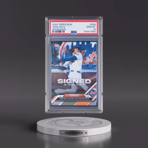 2024 Topps Now Offseason #OS8 Juan Soto (PSA 10 GEM MINT)