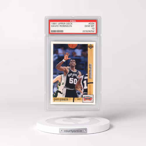 1991 Upper Deck #324 David Robinson (PSA 10 GEM MINT)