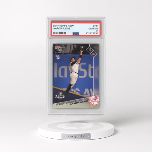 2017 Topps Now #771 Aaron Judge (PSA 10 GEM MINT)