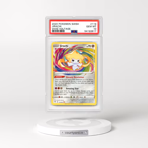 2020 Vivid Voltage #119 Jirachi - Amazing Rare (PSA 10 GEM MINT)
