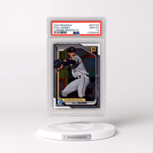 2024 Bowman Chrome Prospects #BCP125 Paul Skenes (PSA 10 GEM MINT)