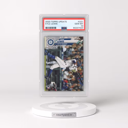 2020 Topps Update #U21 Kyle Lewis (PSA 10 GEM MINT)