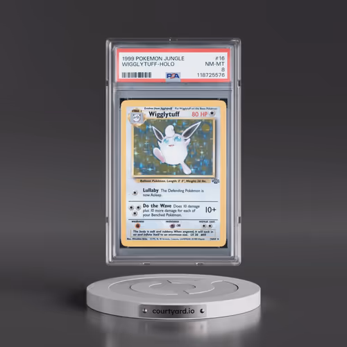 1999 Pokémon Jungle #16 Wigglytuff - Holo (PSA 8 NM-MT)