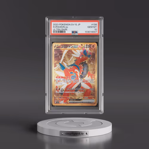 2023 Pokémon Sv1s-Scarlet EX #106 Koraidon EX - Holo Ultra Rare (PSA 10 GEM MINT)
