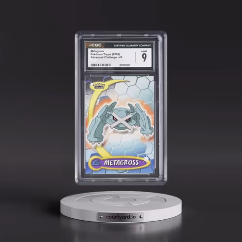 2004 Advanced Challenge #45 Metagross (CGC 9 MINT)