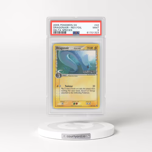 2005 EX Delta Species #42 Dragonair - Holo (PSA 9 MINT)