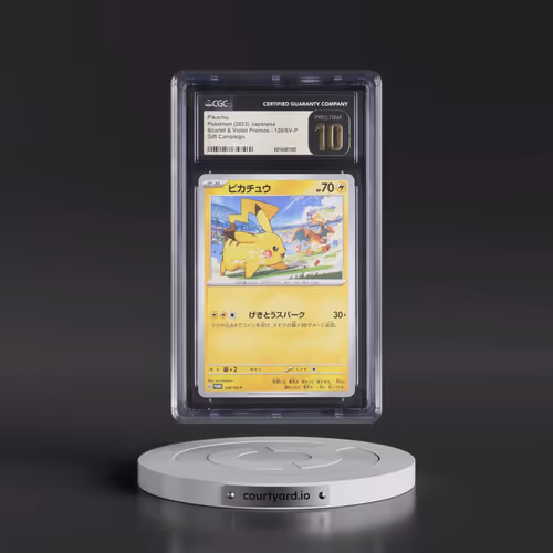 2022 Scarlet & Violet Promos #120/SV-P Pikachu - Gift Campaign (CGC 10 PRISTINE)