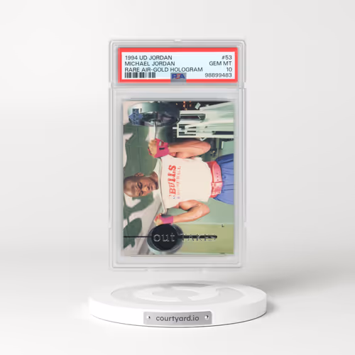 1994 Upper Deck MJ Rare Air #53 Michael Jordan - Gold Hologram (PSA 10 GEM MINT)