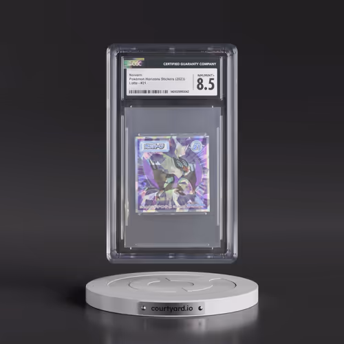 2022 Pokémon Horizons Stickers (2023 Lotte) - Japanese #21 Noivern - (Blue to red logo BR, Split cir