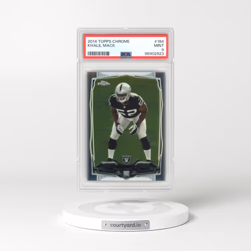 2014 Topps Chrome #184 Khalil Mack (PSA 9 MINT)
