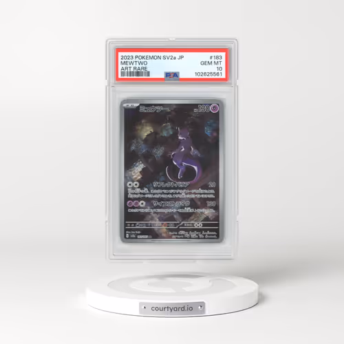 2023 Pokémon Sv2a-Pokemon 151 #183 Mewtwo - Art Rare (PSA 10 GEM MINT)