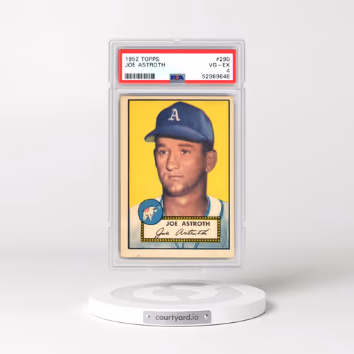 1952 Topps #290 Joe Astroth (PSA 4 VG-EX)
