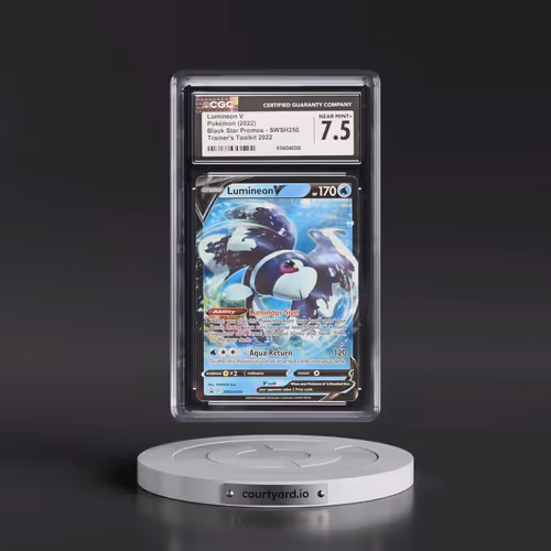 2017 Black Star Promos - Sword & Shield #SWSH250 Lumineon V - Holo Trainer's Toolkit 2022 (CGC 7.5 N