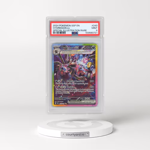 2024 Pokémon Ssp EN-Surging Sparks #240 Hydreigon EX - Holo Special Illustration Rare (PSA 9 MINT)