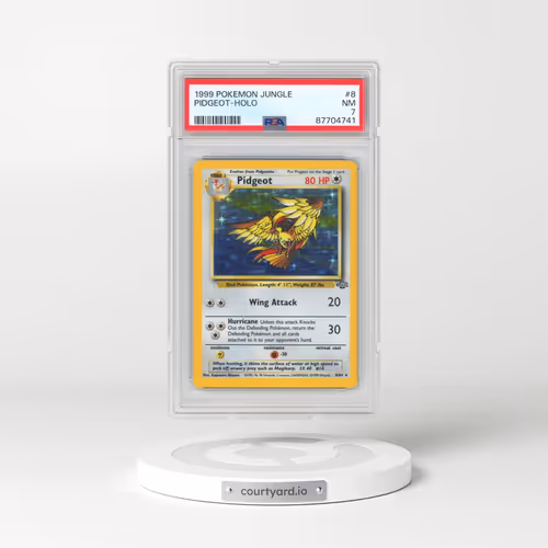 1999 Pokémon Jungle #8 Pidgeot - Holo (PSA 7 NM)