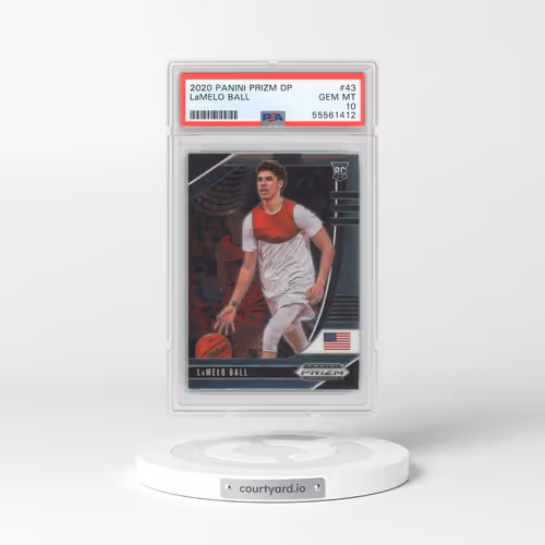 2020 Panini Prizm Draft Picks #43 LaMelo Ball (PSA 10 GEM MINT)
