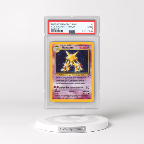 2000 Pokémon Game Base II #1 Alakazam - Holo (PSA 9 MINT)