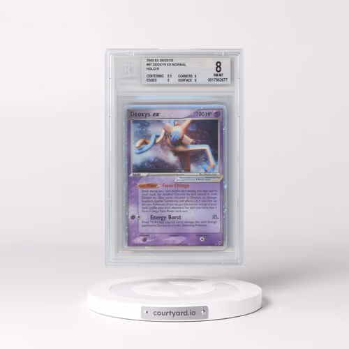 2005 Pokémon EX Deoxys #97 Deoxys EX - Holo Holo (BGS 8 NM-MT)