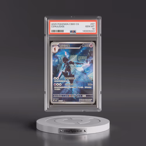 2025 Pokémon Simplified CBB3 C-Gem Pack Vol 3 #07 Ceruledge (PSA 10 GEM MINT)