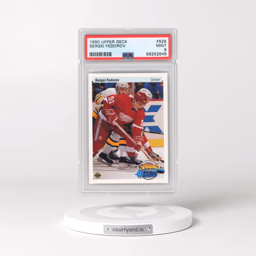 1990 Upper Deck #525 Sergei Fedorov (PSA 9 MINT)
