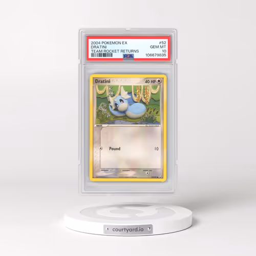 2004 Pokémon EX Team Rocket Returns #52 Dratini (PSA 10 GEM MINT)