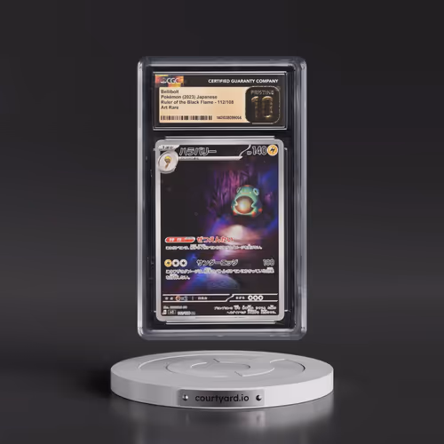 2023 Pokémon SV3-Ruler of the Black Flame #112 Bellibolt - Art Rare (CGC 10 PRISTINE)
