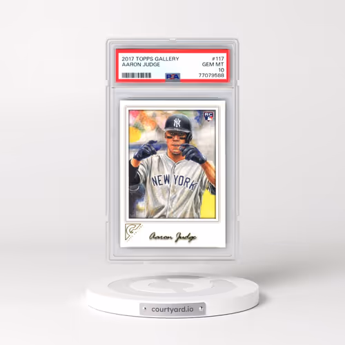 2017 Topps Gallery #117 Aaron Judge (PSA 10 GEM MINT)