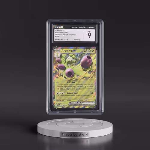 2025 Destined Rivals - DRI EN #023/182 Arboliva ex - Holo (CGC 9 MINT)
