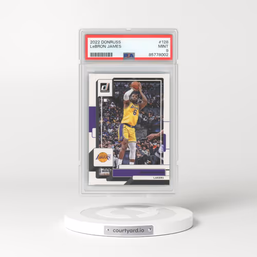 2022 Panini Donruss #128 LeBron James (PSA 9 MINT)