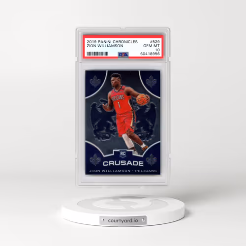 2019 Panini Chronicles #529 Zion Williamson (PSA 10 GEM MINT)