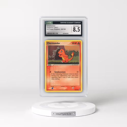 2007 EX Power Keepers #48/108 Charmander (CGC 8.5 NM-MT+)