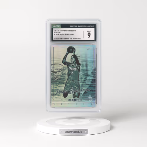 2022 Panini Recon Vector #20 Paolo Banchero (CGC 9 MINT)