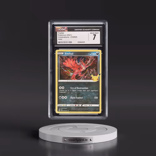 2021 Celebrations #019/025 Yveltal - Holo (CGC 7 NM)