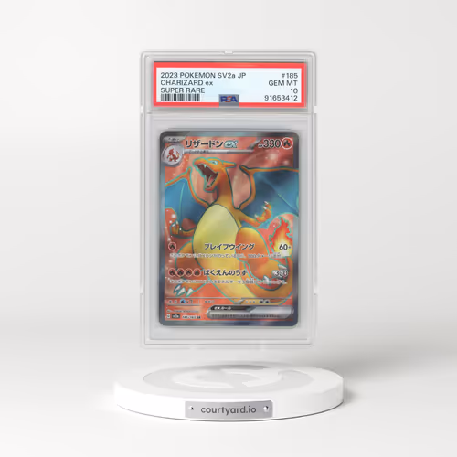 2023 Pokémon Sv2a-Pokemon 151 #185 Charizard EX - Holo Super Rare (PSA 10 GEM MINT)