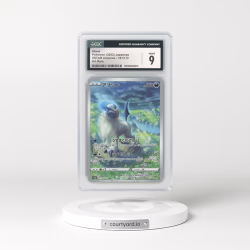2022 Japanese VSTAR Universe #191 Absol - Full Art Holo (CGC 9 MINT)
