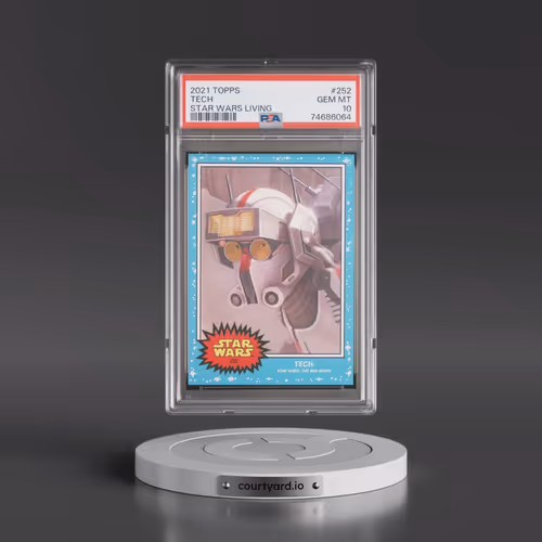 2021 Topps Star Wars Living #252 Tech (PSA 10 GEM MINT)