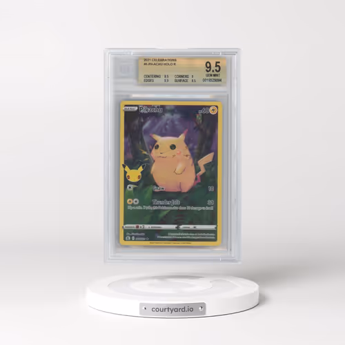 2021 Celebrations #005 Pikachu - Holo (BGS 9.5 GEM MINT)