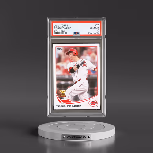 2013 Topps #70 Todd Frazier - Batting (PSA 10 GEM MINT)