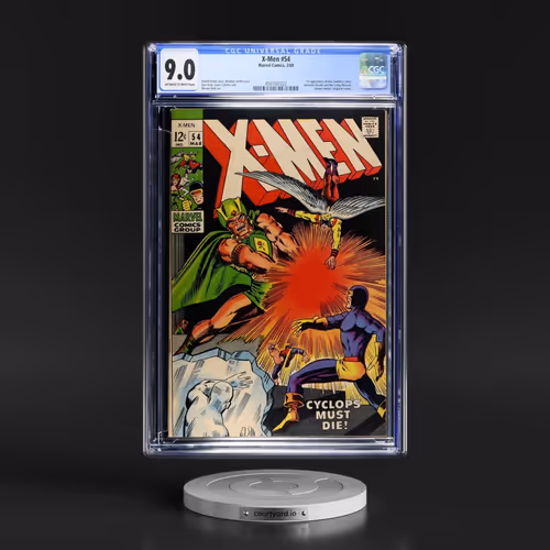 X-Men #54 CGC 9.0 Off-white to White Pages (Marvel Comics, 3/69)