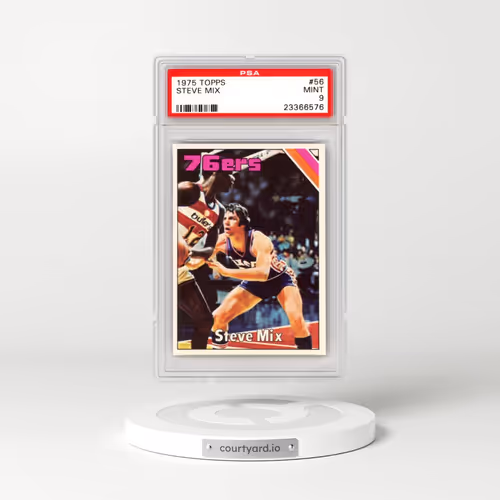 1975 Topps #56 Steve Mix (PSA 9 MINT)