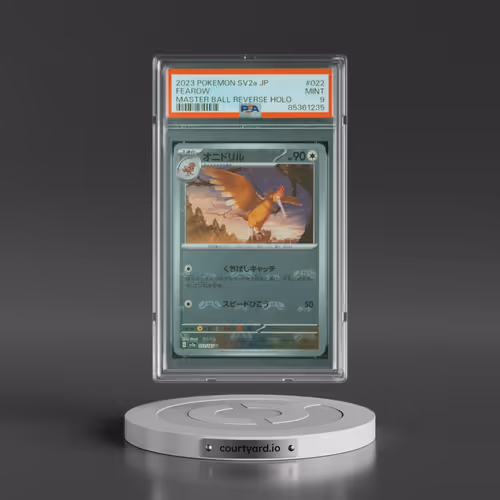 2023 Pokémon Sv2a-Pokemon 151 #022 Fearow - Reverse Holo Master Ball (PSA 9 MINT)