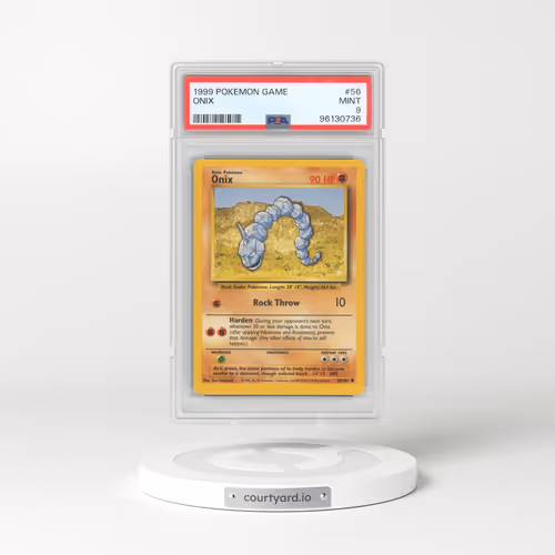 1999 Pokémon Game #56 Onix (PSA 9 MINT)