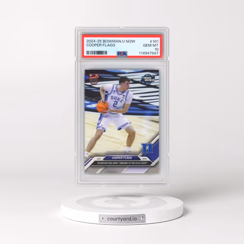 2024-25 Bowman U Now #101 Cooper Flagg (PSA 10 GEM MINT)