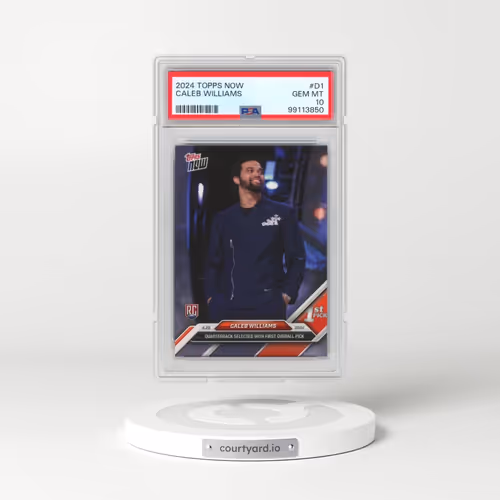 2024 Topps Now #D1 Caleb Williams (PSA 10 GEM MINT)