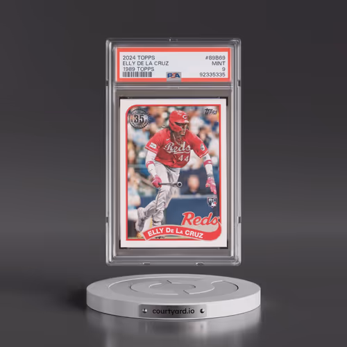 2024 Topps 1989 Topps Baseball #89B69 Elly de La Cruz (PSA 9 MINT)