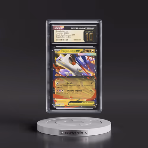2025 Black Star Promos - Mega Evolution MEP EN #011 Mega Latias ex - Mega Latias ex Box (Holo) (CGC
