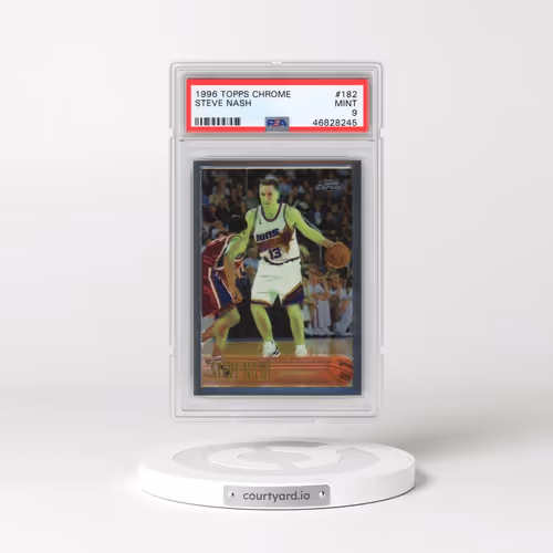 1996 Topps Chrome #182 Steve Nash (PSA 9 MINT)