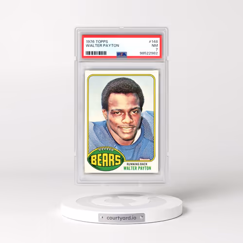 1976 Topps #148 Walter Payton (PSA 7 NM)