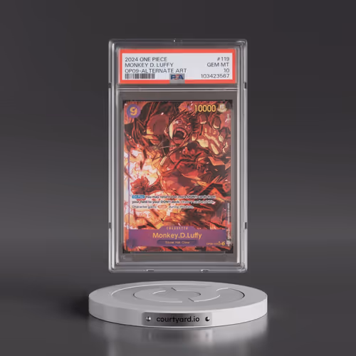 2024 One Piece OP09-Emperors in the New World #119 Monkey D. Luffy - Alternate Art (PSA 10 GEM MINT)