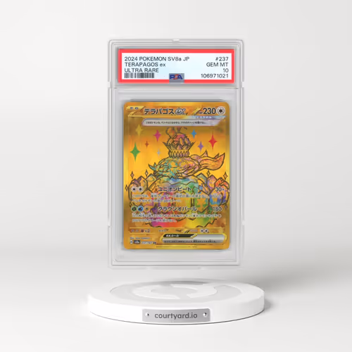 2024 Pokémon Sv8a-Terastal Fest EX #237 Terapagos EX - Holo Ultra Rare (PSA 10 GEM MINT)